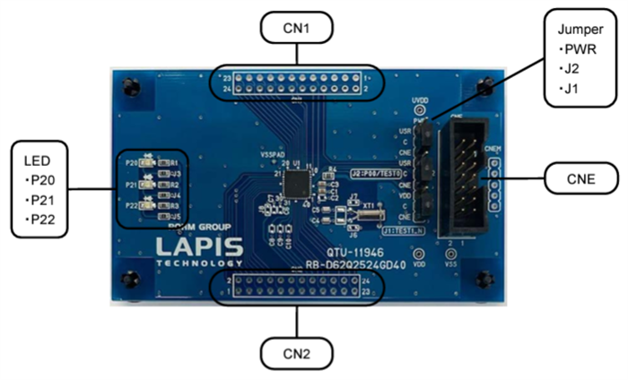Location Circuit - ROHM Semiconductor RB-D62Q2524GD40 Reference Board